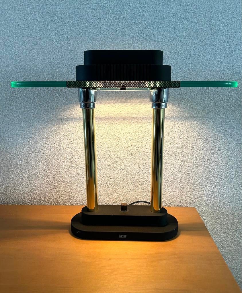 Memphis SMC Penta lamp, Gebruikt, Ophalen of Verzenden, Glas, Memphis