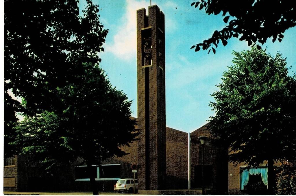 Rijnsburg, Kerk, Ophalen of Verzenden, Ongelopen, Zuid-Holland