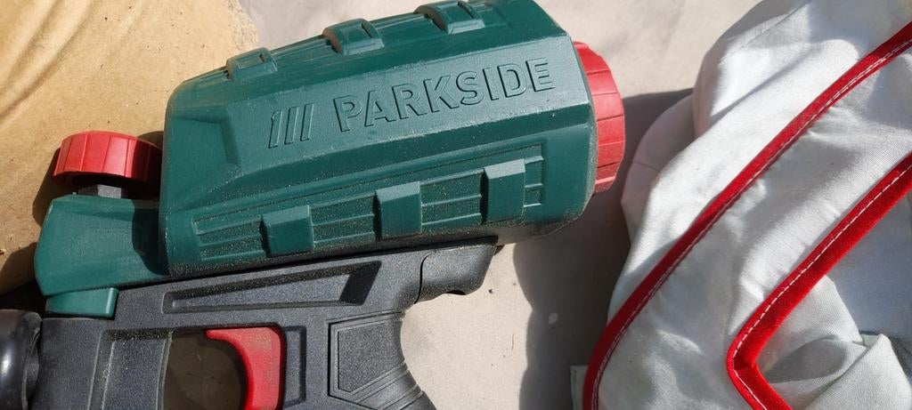 Zandstraal pistool, Minder dan 25 liter, Ophalen of Verzenden, Gebruikt, Minder dan 200 liter/min