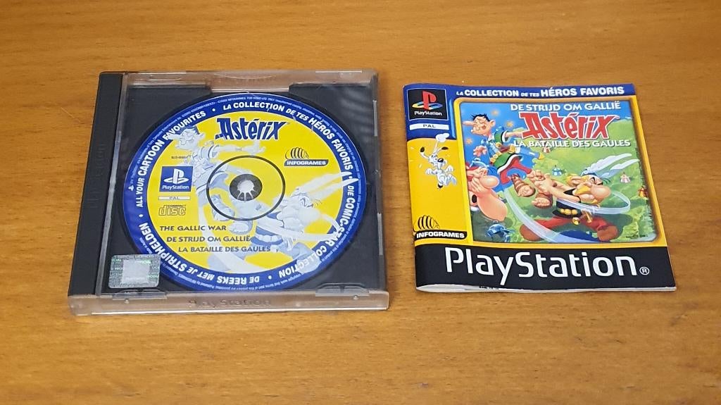 PS1 | Asterix de Strijd om Gallie, Spelcomputers en Games, Games | Sony PlayStation 1, Avontuur en Actie, Gebruikt, 1 speler, Ophalen of Verzenden