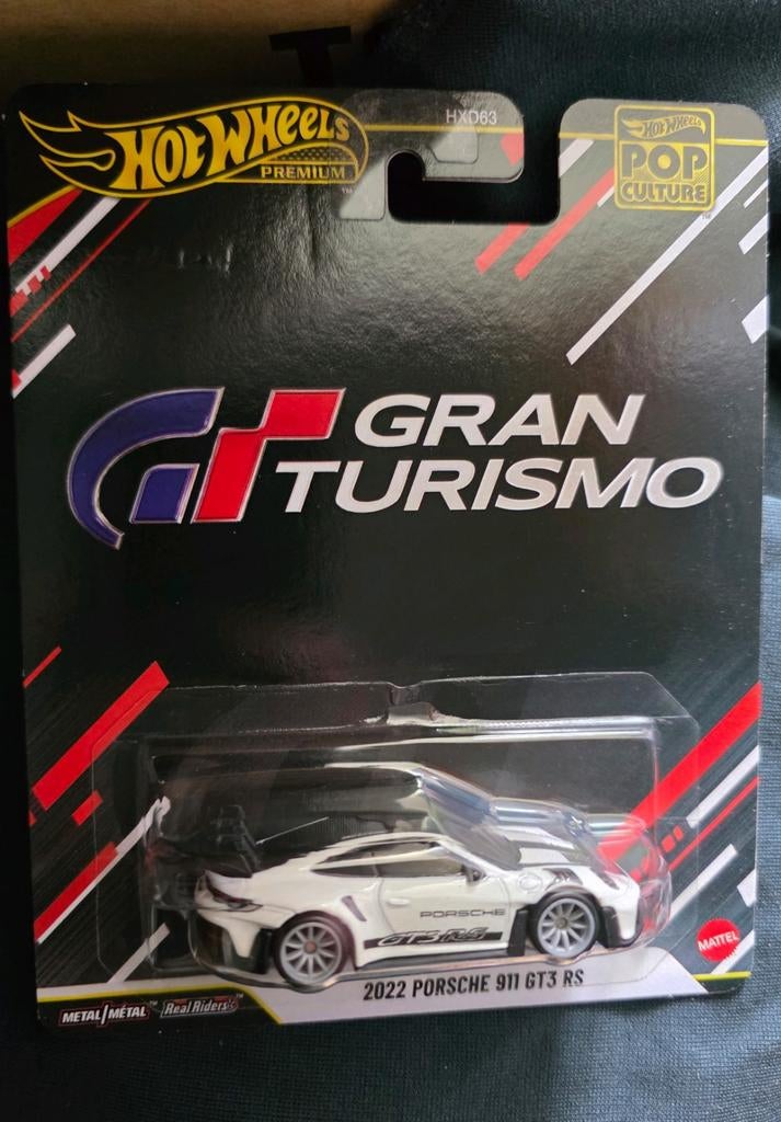 Hot Wheels Premium Gran Turismo Porsche 911 GT3 RS, Ophalen of Verzenden, Matel, Onbekend, Onbekend