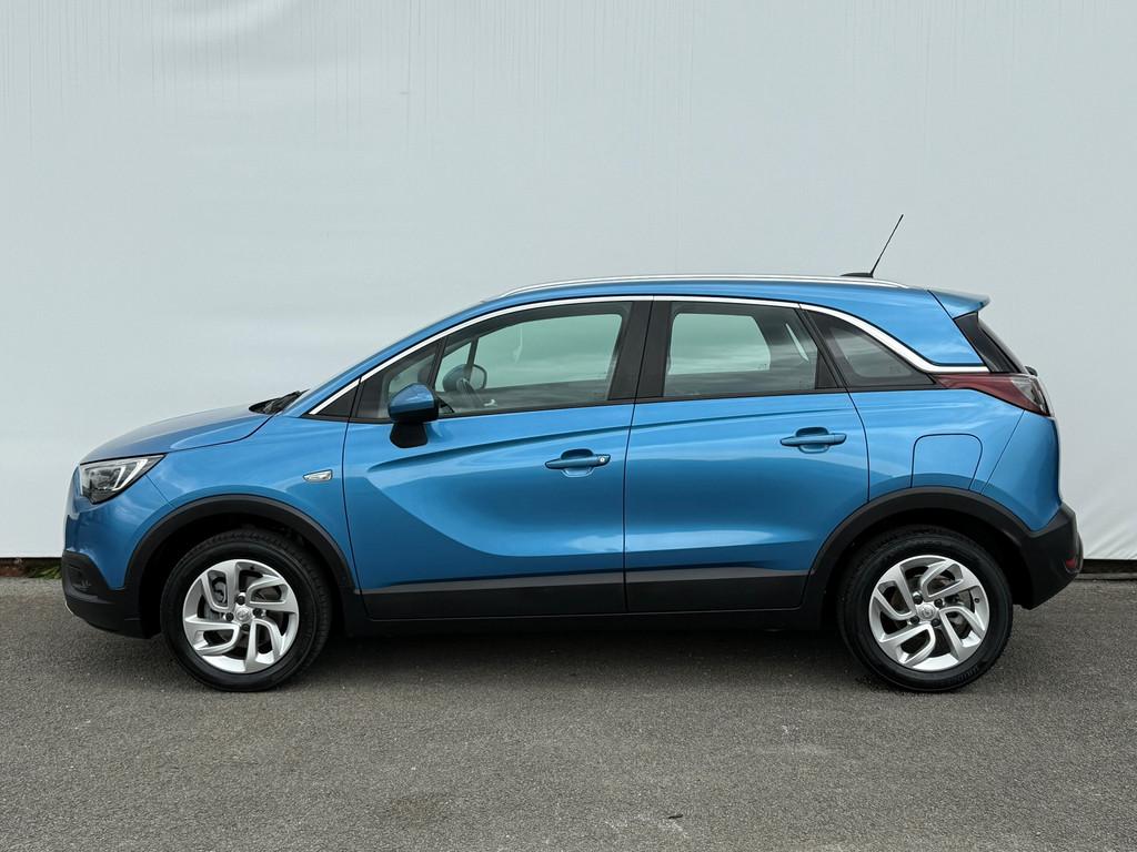 Opel Crossland X 1.2 Turbo Innovation LED | Parkeersensoren, Auto's, Gebruikt, Euro 6, 1199 cc, Blauw