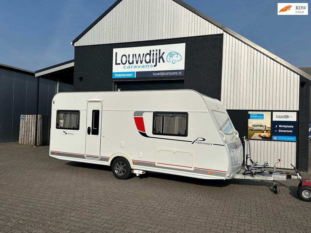 BURSTNER Premio 460 TS S-Line ’19 (Mover, Fransbed), Rondzit, Vast bed, 7 tot 8 meter, Bedrijf