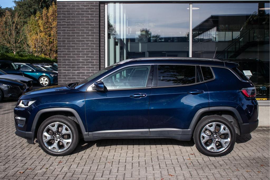 Jeep Compass 1.4 MultiAir Opening Edition 4x4 | Prem Audio |, Auto's, 12 maanden, Gebruikt, 4 cilinders, Blauw