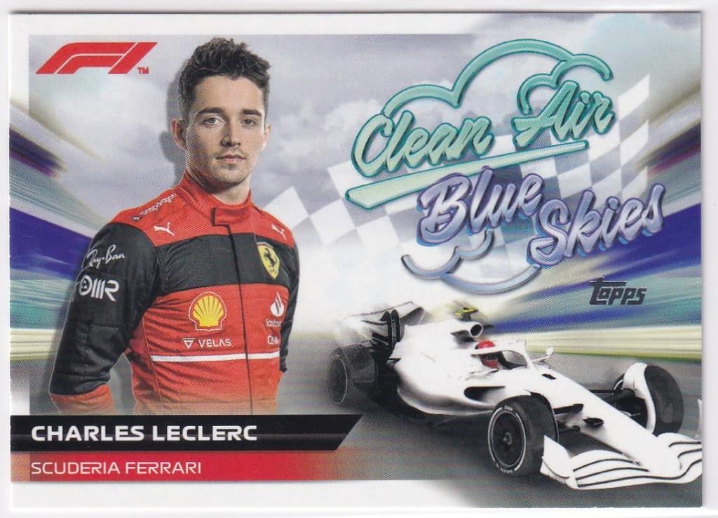 Charles Leclerc Clear Air Blue Skies #CABS-CL
