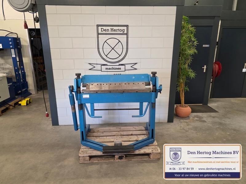 Aboga 1020x2mm 870mm aanwezig vingerzetbank voetklemming, Ophalen, Gebruikt