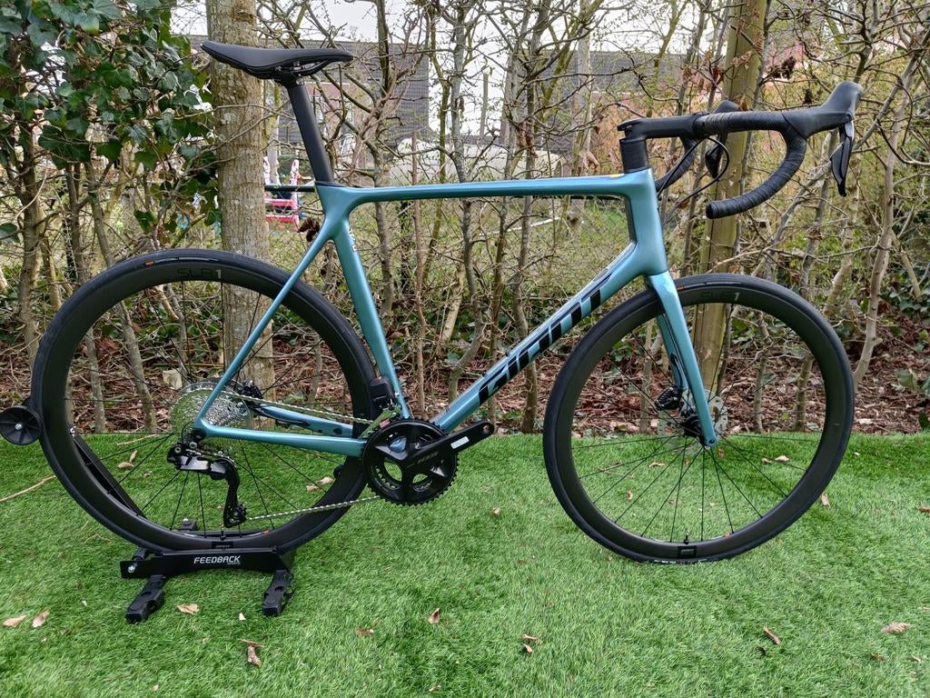 Giant TCR Advanced Pro 1 I Shimano Di2 2x12 I Maat ML & L, Fietsen en Brommers, Fietsen | Racefietsen, Ophalen, 28 inch, Carbon