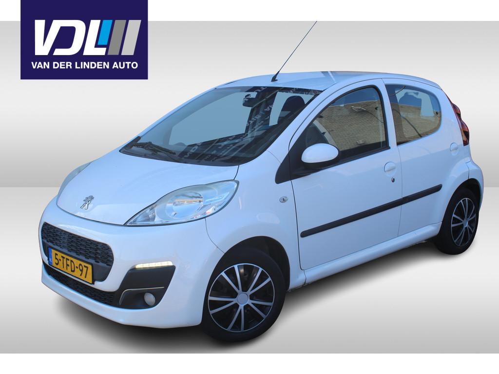Peugeot 107 1.0 Active Airco l Elek. ramen l CD speler, Auto's, Voorwielaandrijving, Stof, Gebruikt, 4 stoelen