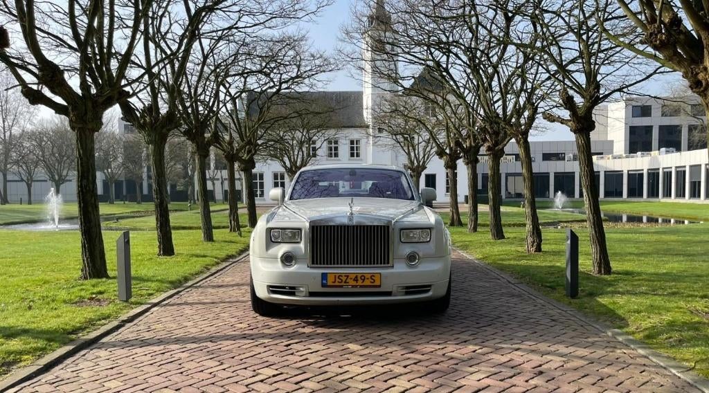Rolls Royce Phantom gala of trouwauto huren met chauffeur, Met chauffeur, Trouwauto