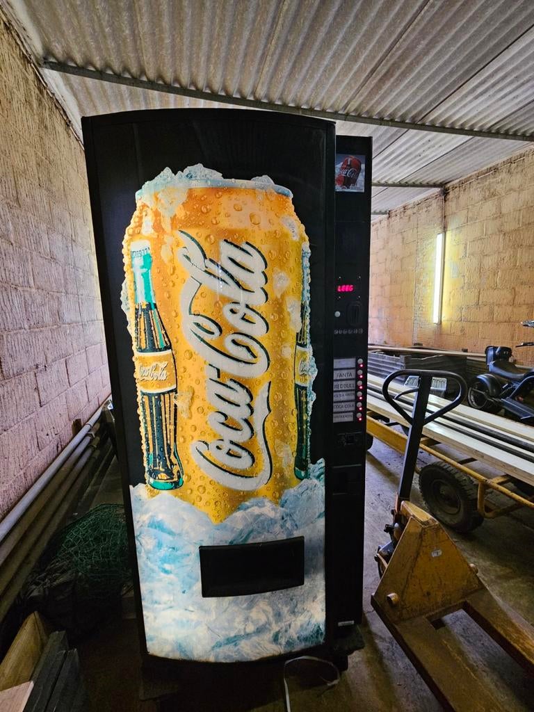 Werkende Coca-Cola Frisdrankautomaat (Sielaff), Verzamelen, Ophalen, Gebruikt