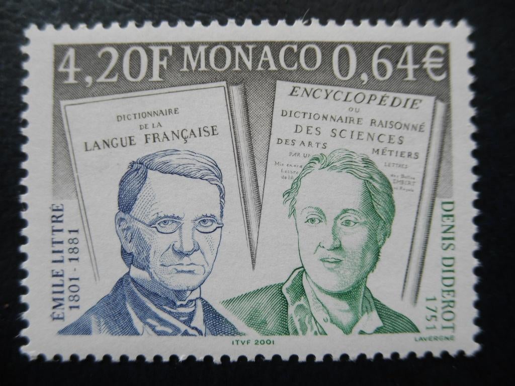 Postzegels Monaco 2001 personen - cw. € 1,50 postfris., Ophalen of Verzenden, Postfris