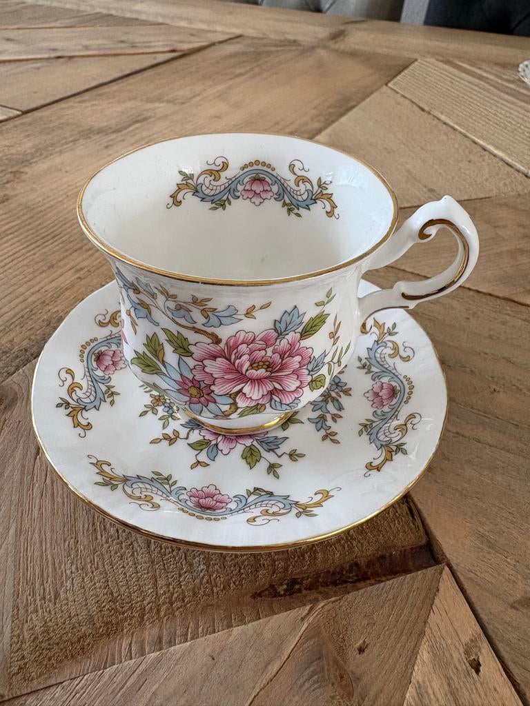 Royal Standard 'Mandarin' kop en schotel - Fine Bone China, Ophalen
