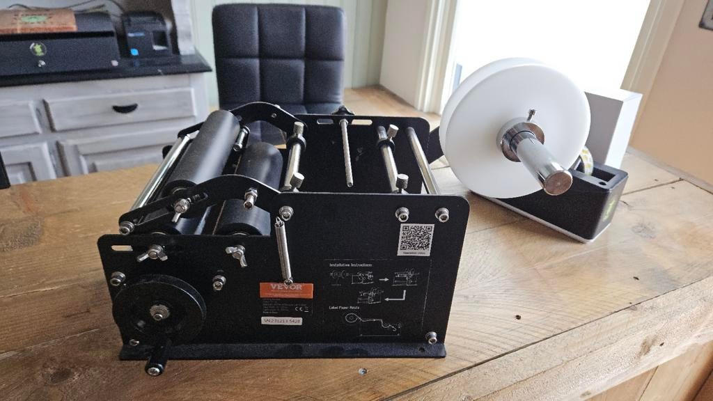 Etiketteermachine voor handmatige toepassing, Ophalen, Gebruikt, Etiket, Vevor