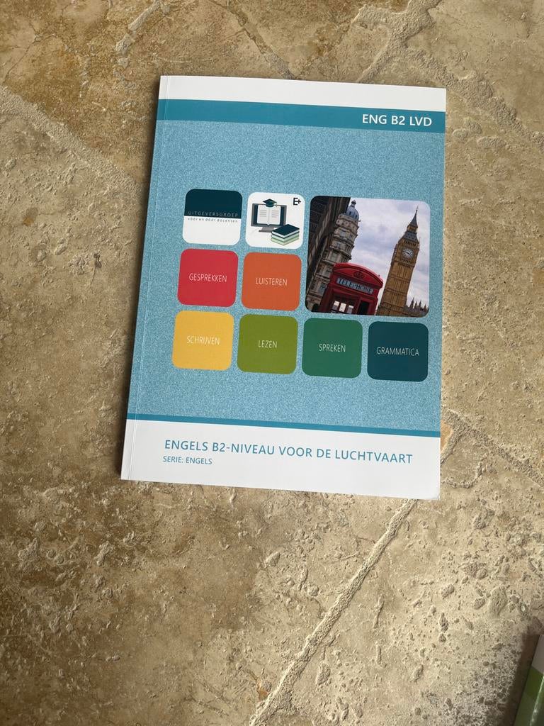 Engels B2-niveau voor de luchtvaart - Studieboek, Ophalen of Verzenden, Zo goed als nieuw, Non-fictie