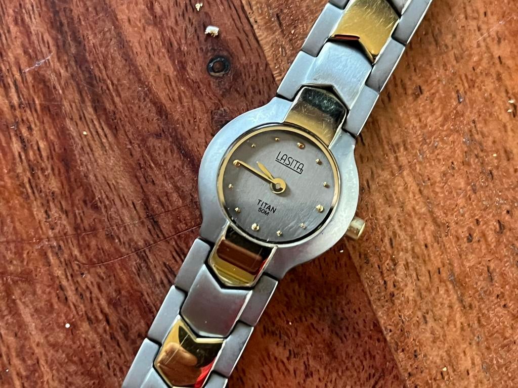 Lasita titanium horloge, Overige materialen, Gebruikt, Polshorloge, Overige materialen