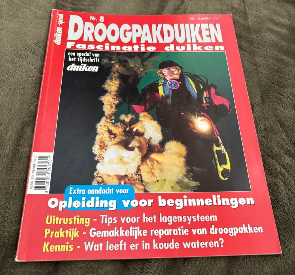 Fascinatie Duiken Special: Droogpakduiken boekje, Ophalen of Verzenden, Gebruikt