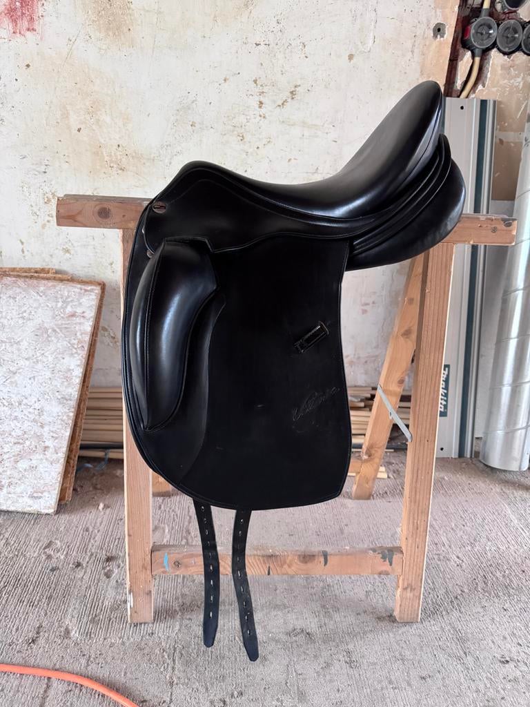 Erreplus zadel, Dieren en Toebehoren, Paarden en Pony's | Zadels, Ophalen of Verzenden, Zo goed als nieuw, Dressuur