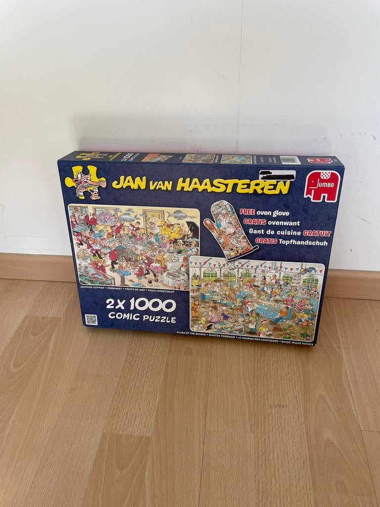 Jan van Haasteren puzzel, Ophalen, Zo goed als nieuw