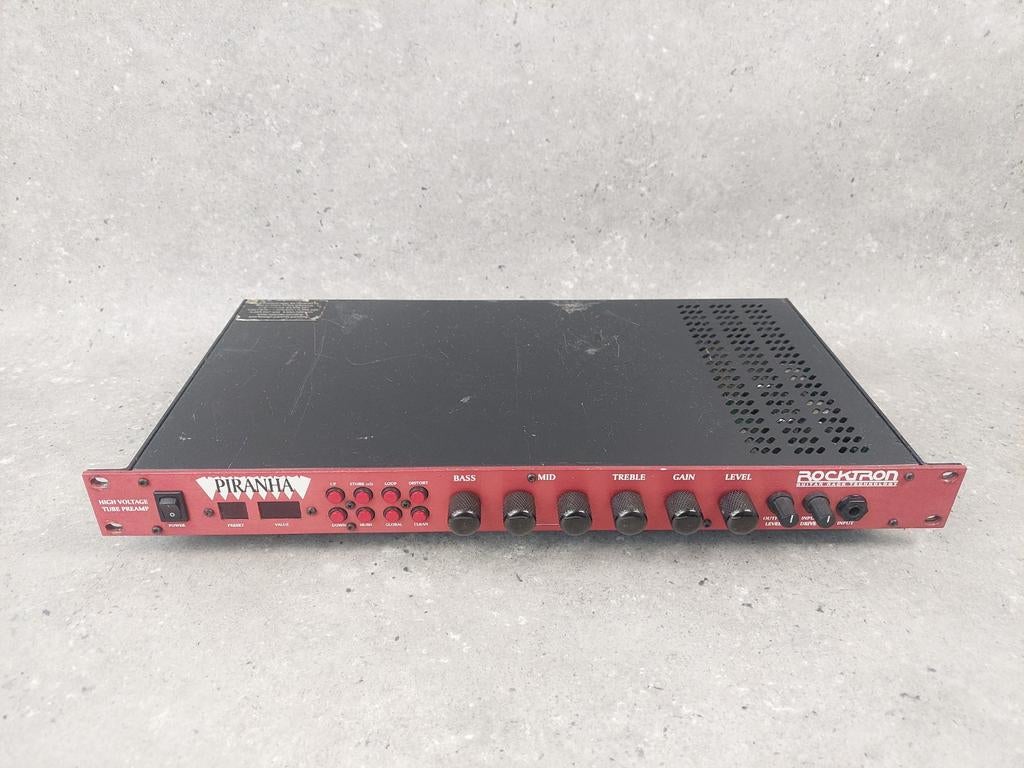 👉 Rocktron Piranha, High Voltage Tube Preamp ️⚡️!, Muziek en Instrumenten, Effecten, Ophalen of Verzenden, Gebruikt, Delay of Echo