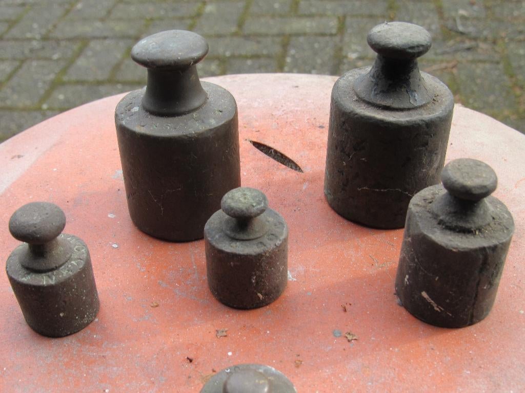 6 st Gewichten, Ophalen of Verzenden