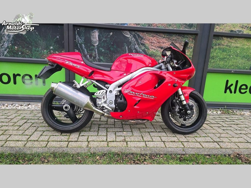 TRIUMPH DAYTONA T  595 (bj 1998) 30,401 km, Motoren, Motoren | Triumph, Motorrijbewijs A, Bedrijf, Super Sport, Meer dan 35 kW