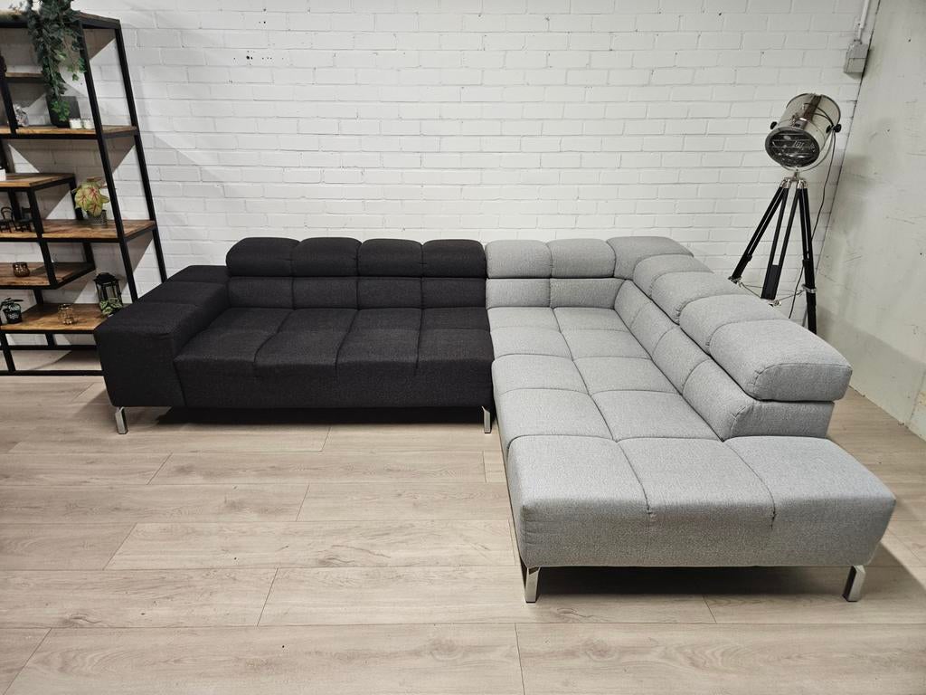 Montel Landscape Hoekbank | GRATIS LEVERING, Ophalen of Verzenden, Zo goed als nieuw, Vierpersoons of meer, Stof