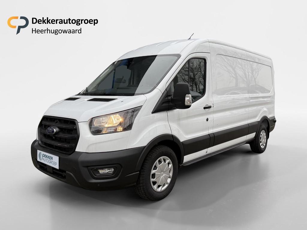 Ford Transit 350 2.0 TDCI L3H2 Trend BPM VRIJ I TREKHAAK I W, Stof, Euro 6, 4 cilinders, 129 pk