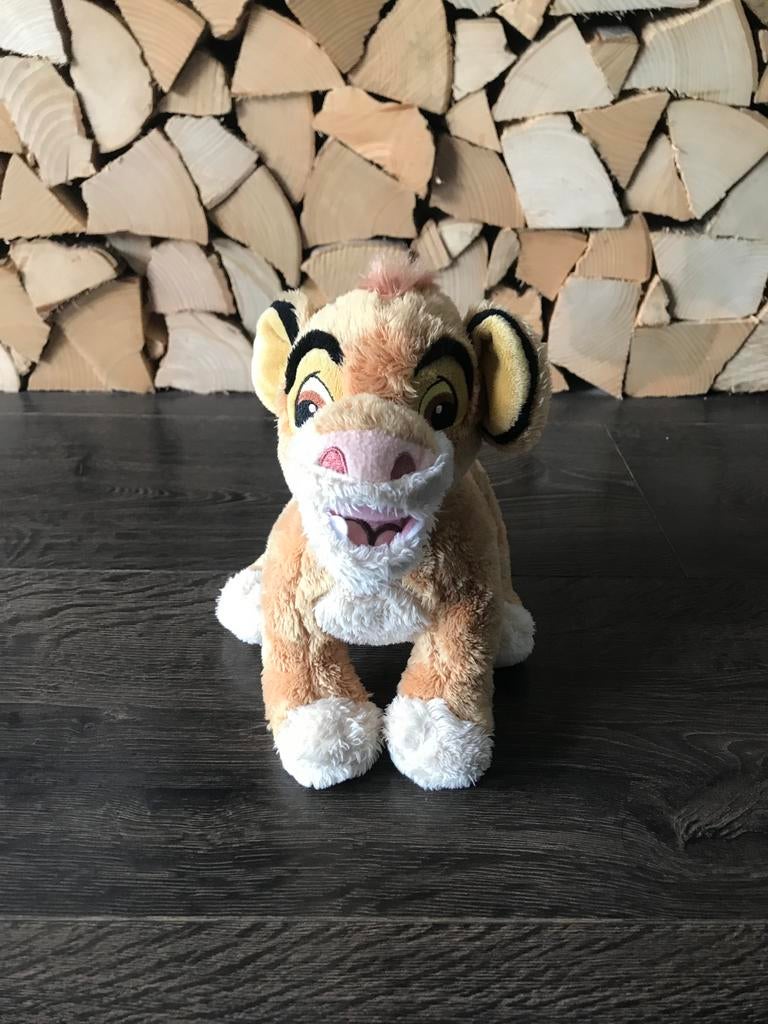 Simba de lion king knuffel, Kinderen en Baby's, Speelgoed | Knuffels en Pluche, Ophalen of Verzenden, Nieuw
