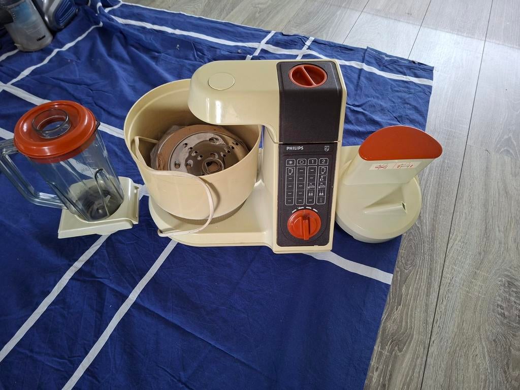 Philips Keukenmachine HR2865/B - Vintage met Blender, Ophalen