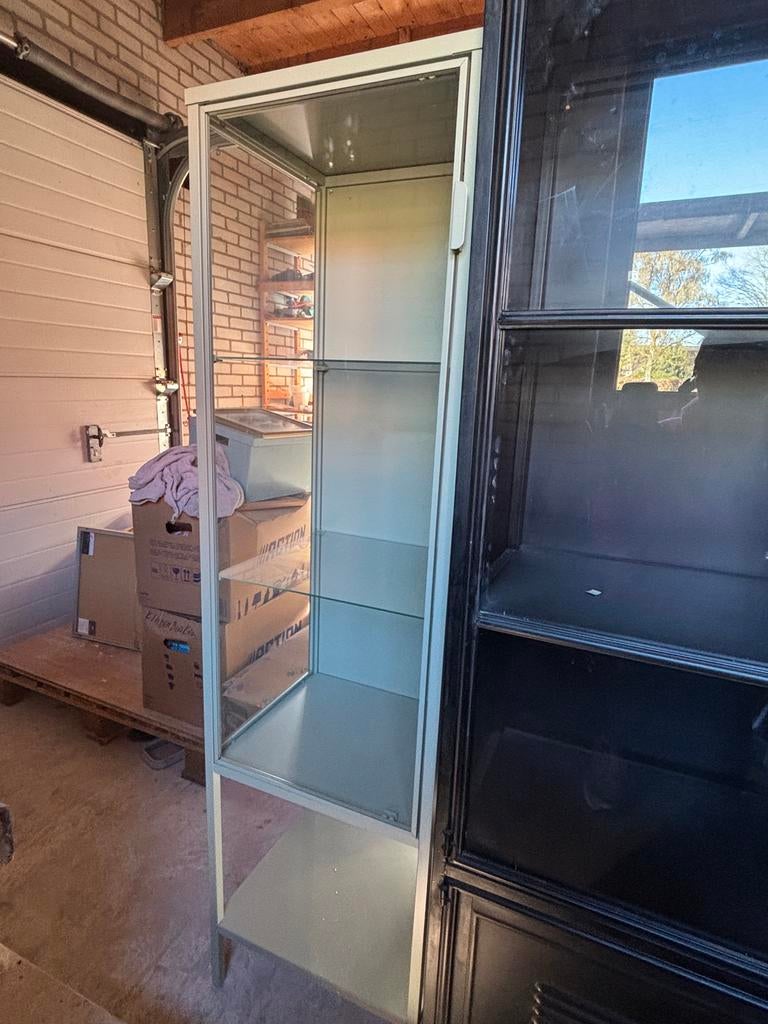 IKEA Rudsta Vitrinekast - 42x37x155 cm, Ophalen, Minder dan 50 cm, Gebruikt, Metaal