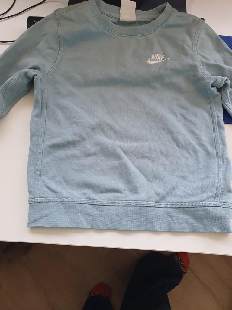 Nike trui blauw maat 122-128, Kinderen en Baby's, Kinderkleding | Maat 128, Ophalen of Verzenden