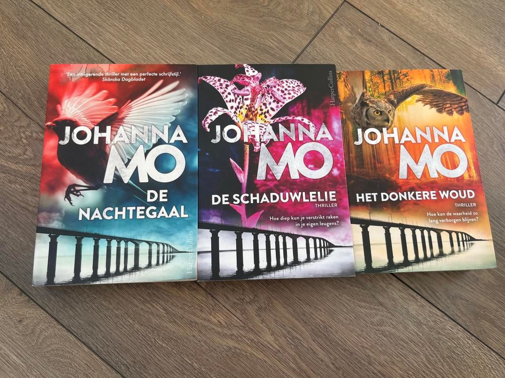 Johanna Mo Eilandmoorden Serie: de nachtegaal, de Schaduwlel, Ophalen of Verzenden, Zo goed als nieuw, Scandinavië