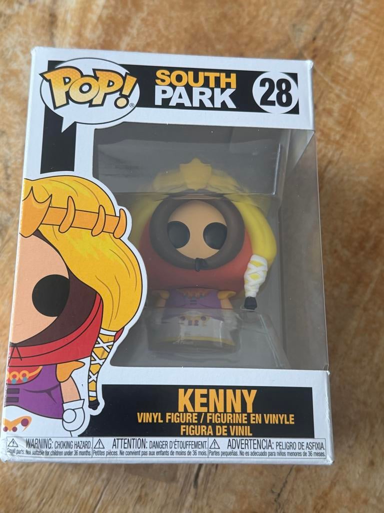 Funko Pop! South Park Kenny #28 Vinyl Figuur, Verzamelen, Poppetjes en Figuurtjes, Ophalen of Verzenden, Nieuw