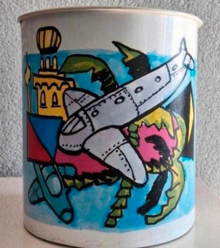 Prullembak Brabantia Herman Brood, Ophalen of Verzenden, Minder dan 50 cm