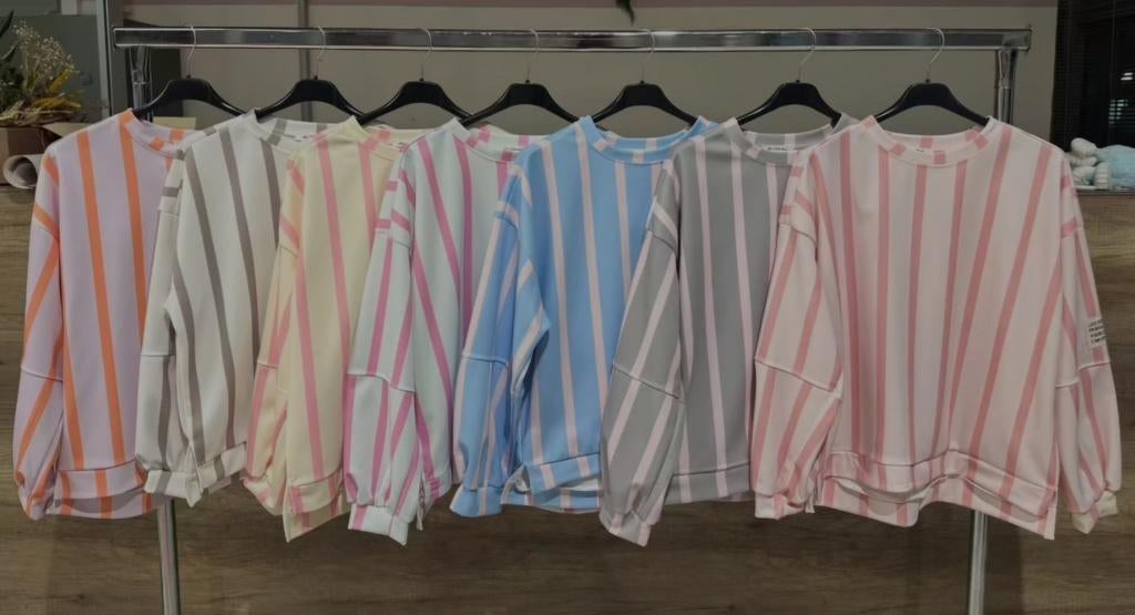 Luchtige Trui in Pastelkleuren - One Size 38-44, Kleding | Dames, Tops, Nieuw, Maat 42/44 (L), Overige kleuren, Lange mouw, Ophalen of Verzenden