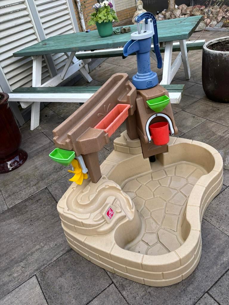 Watertafel Step 2 pump & splash., Kinderen en Baby's, Speelgoed | Speeltafels, Ophalen, Gebruikt