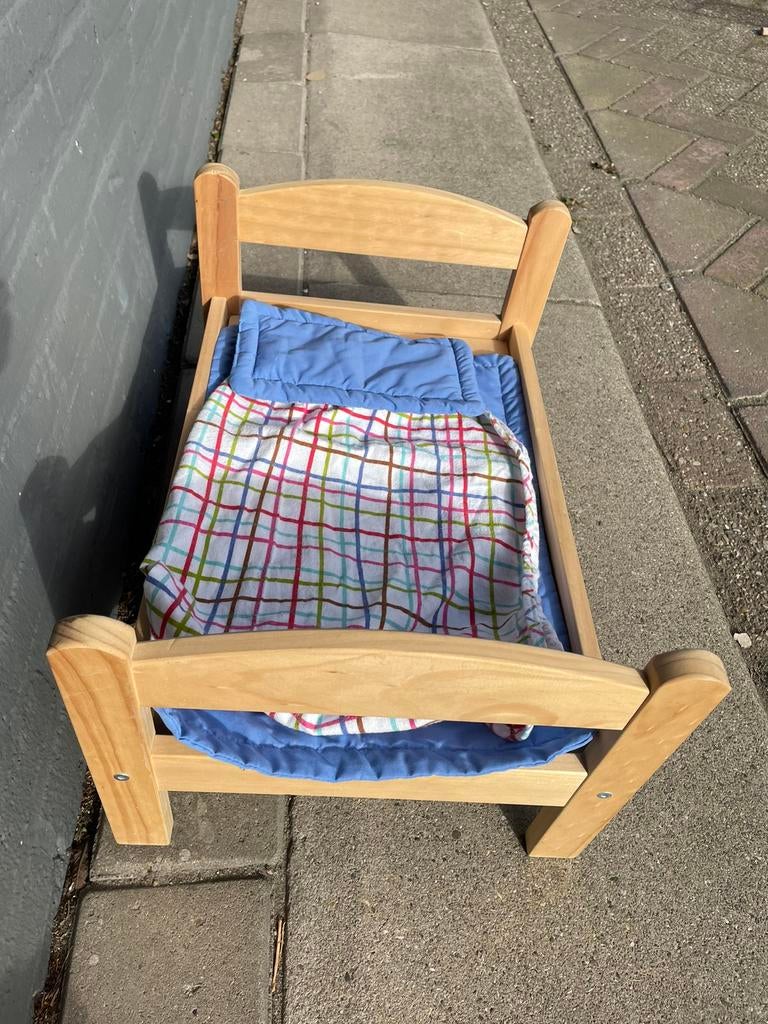 Poppenbedje, Ophalen, Gebruikt, Babypop