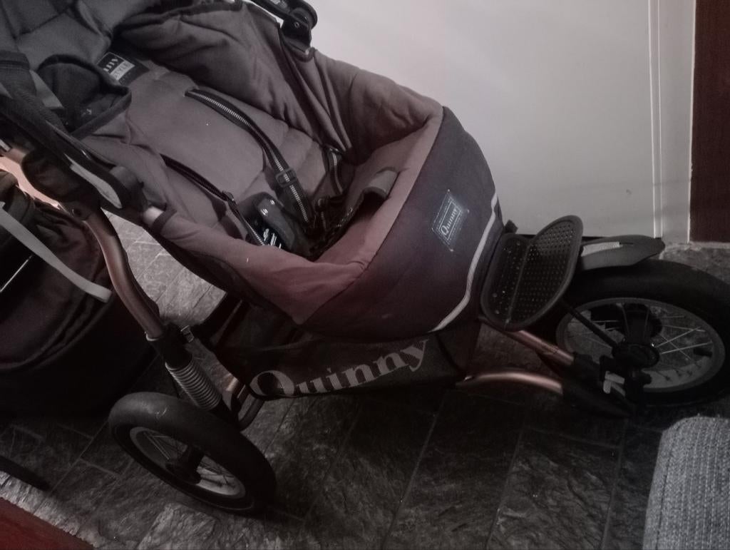 Mooie Quinny Freestyle wandelwagen met boodschappenmand, Ophalen of Verzenden, Gebruikt, Quinny, Verstelbare rugleuning