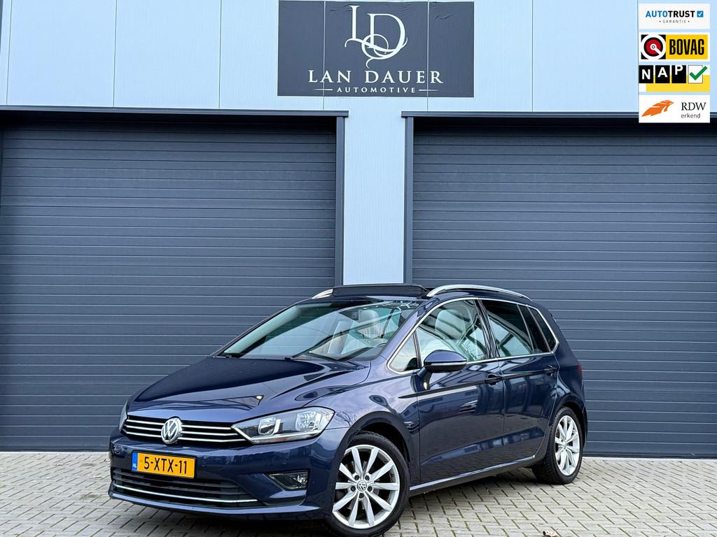 Volkswagen Golf Sportsvan 1.4 TSI WIT-LEDER / SCHUIFDAK, Auto's, Volkswagen, 125 pk, Gebruikt, Euro 6, 690 kg
