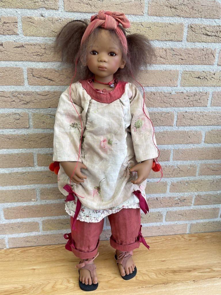 Sibi Annette Himstedt 2003, 74cm., Ophalen of Verzenden, Nieuw, Pop, Levensecht of Reborn