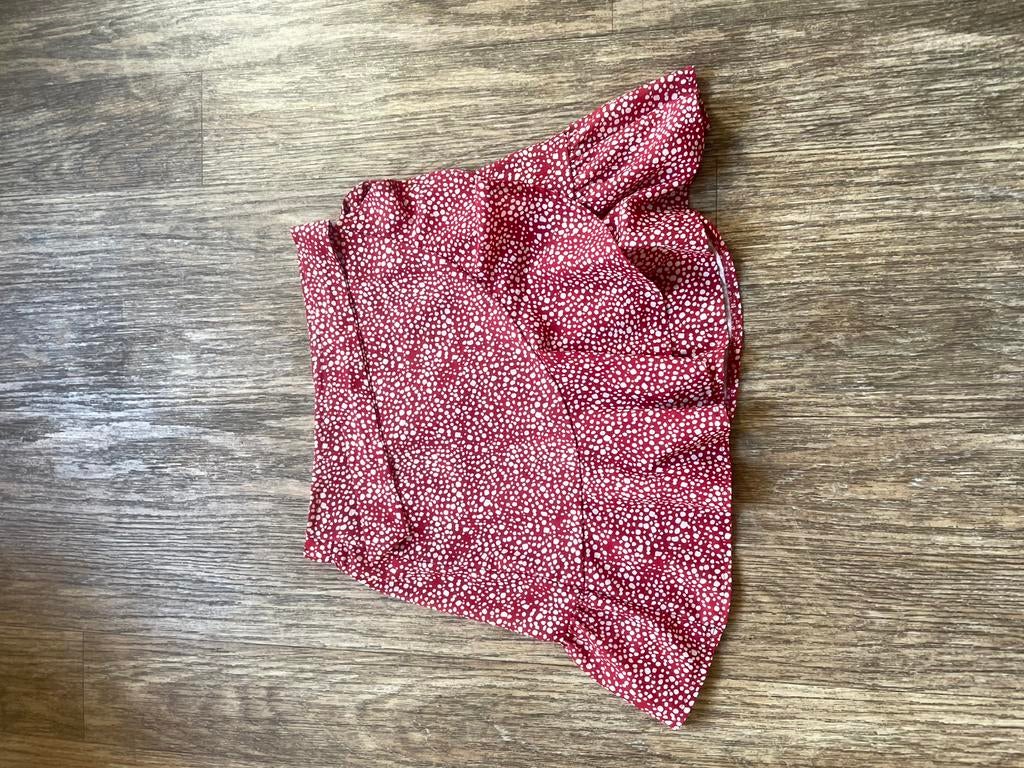 Zomerrokje Dames rood Shein, Kleding | Dames, Rokken, Maat 38/40 (M), Ophalen of Verzenden, Zo goed als nieuw, Boven de knie