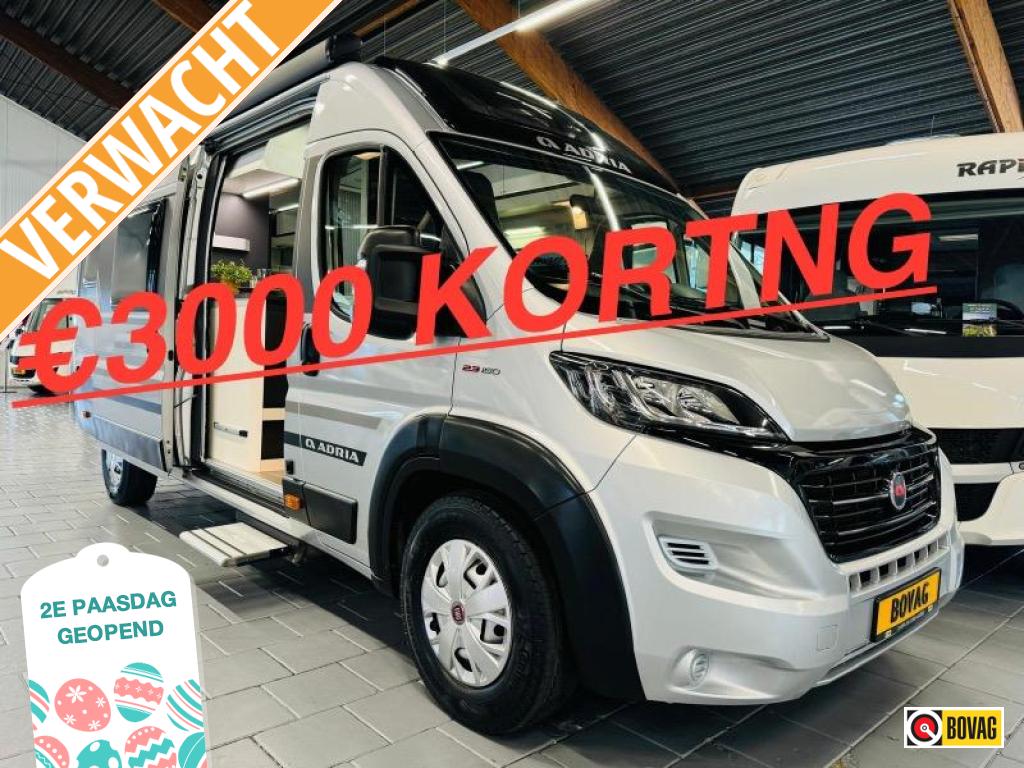 Adria Supreme 640 SLB Automaat PAASSHOW 3000 KORTING, Automaat, Fiat, Bedrijf, Diesel