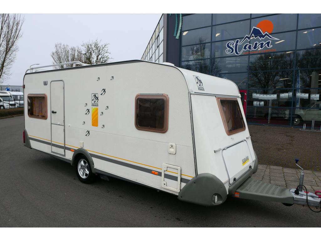 Knaus Sudwind 500 TUF mover en voortent, Caravans en Kamperen, Rondzit, Overige typen, 5 tot 6 meter, Knaus