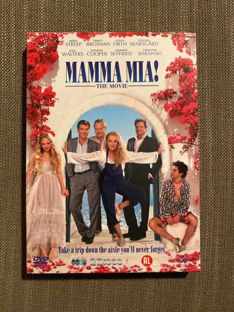 Mamma Mia! The Movie - 2 dvd-box, Alle leeftijden, Boxset, Muziek en Concerten, Ophalen of Verzenden