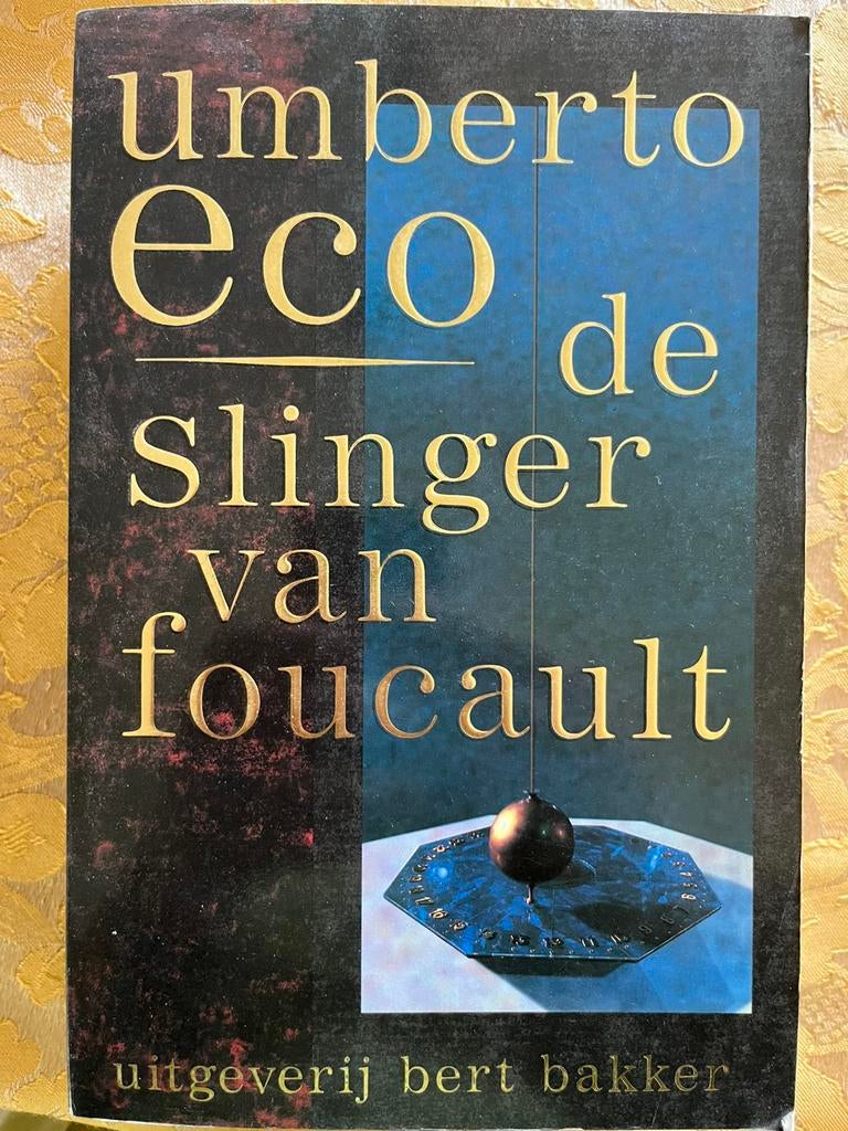 De Slinger van Foucault van Umberto Eco, Gelezen, Achtergrond en Informatie, Spiritualiteit algemeen, Ophalen of Verzenden