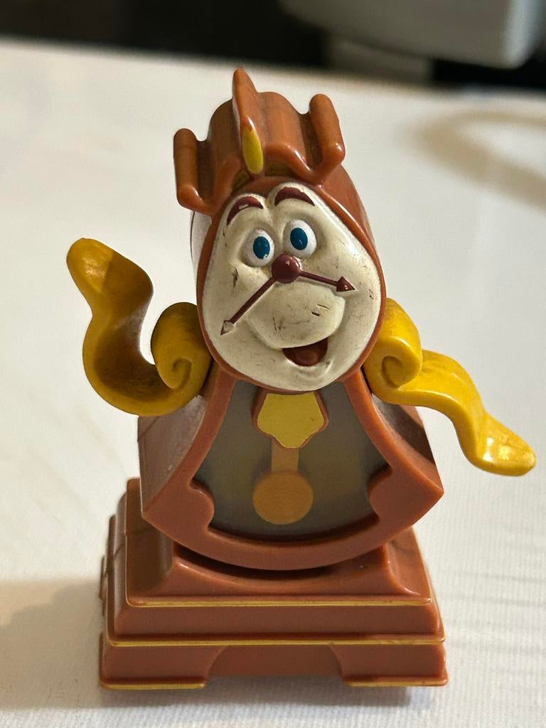 Vintage Lumière figuur - Disney Belle en het Beest, Verzamelen, Disney, Ophalen of Verzenden, Assepoester of Belle, Gebruikt, Beeldje of Figuurtje