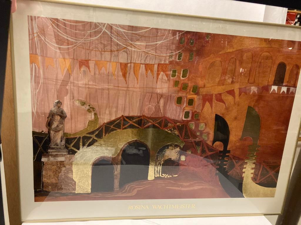 Rosina Wachtmeister Kunstprint - Venetiaans tafereel, Ophalen of Verzenden