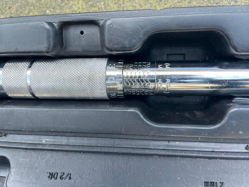 Momentsleutel met doppen, Ophalen of Verzenden, Gebruikt