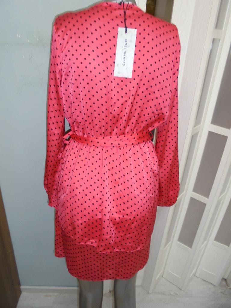 Most Wanted nieuwe rood met stippen jurk ruime s, Nieuw, Ophalen of Verzenden, Most Wanted, Maat 36 (S)