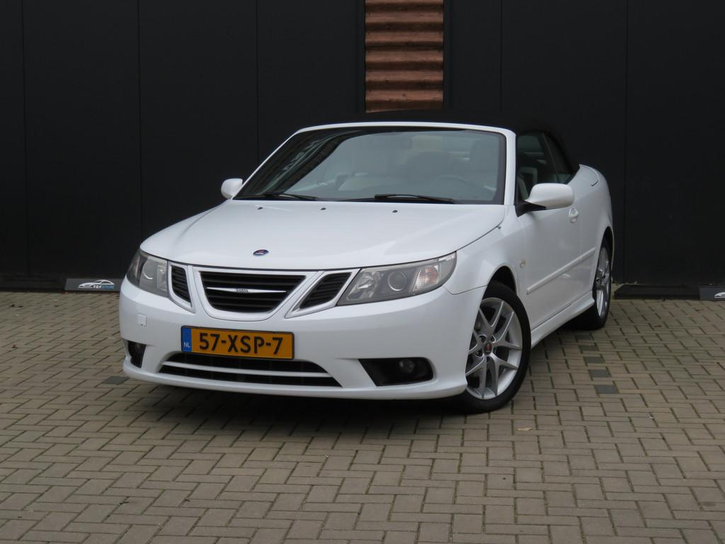 Saab 9-3 Cabrio 1.8T Linear Sport Airco Cr-Control 6-Bak You, Auto's, Saab, Voorwielaandrijving, Gebruikt, 4 cilinders, 4 stoelen